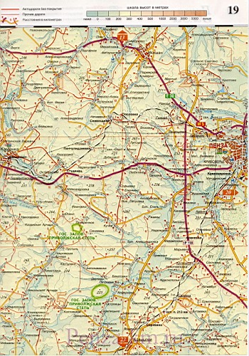 Карта Улиц Пензы Фото